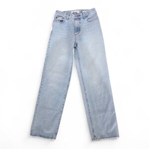 Aritzia Denim Forum The Marlo High Rise Loose Jeans In Light Wash Size 24